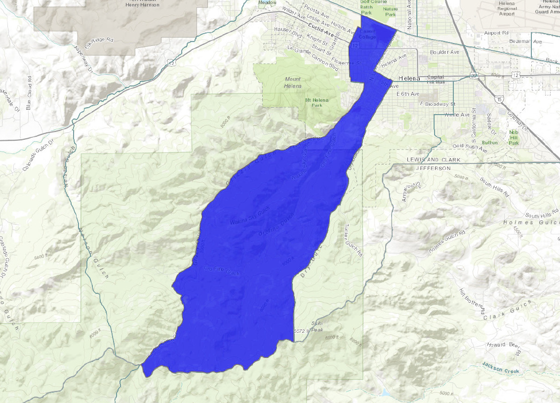 Helena, Montana's Opportunity Zone Map